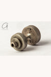 Parts of Four Stud Earrings 0.2 CT, Diamond Plate 1235-7-DA+DIA
